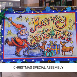 Christmas Special Assembly at DPS Ruby Park Kolkata, Senior School